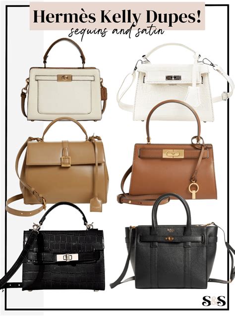 hermes kelly dupes|hermes kelly dupe leather.